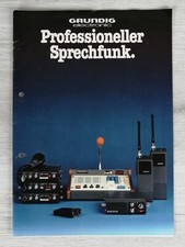 GRUNDIG CATALOGO - CB / ACCESSORI PER RADIO AMATORI - ANNI 70 - 11 PAGINE