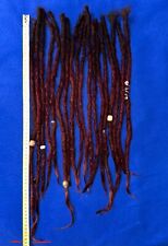 35 Real Human Hair Dreadlocks – Full Set or Separate, Up to 60 cm, With Accessor