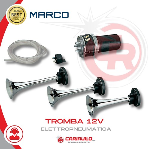 Avvisatore tromba 12v - avvisatore,