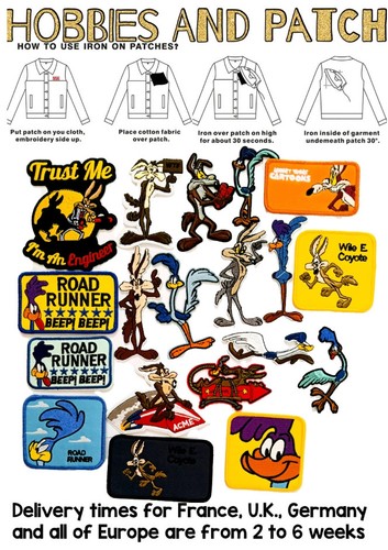 Patch wile coyote road - patch,