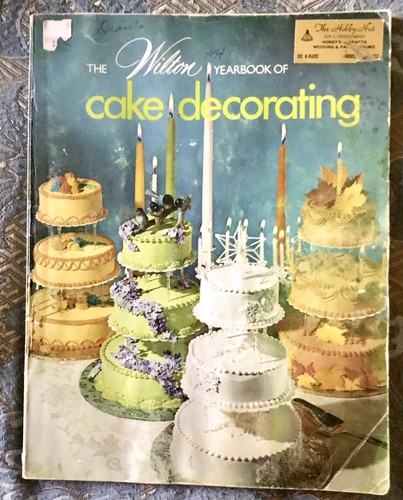 Vtg wilton yearbook - yearbook, cake