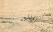 Paesaggio costiero XIX secolo