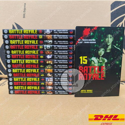 Battle royale manga takami - battle,