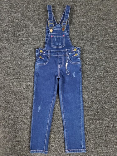 Salopette denim bambina - bambina, 3/4