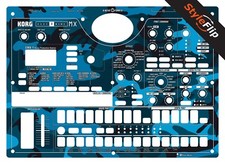 Korg electribe skin blu - electribe,