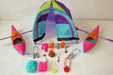 Lotto giocattoli Barbie tenda
