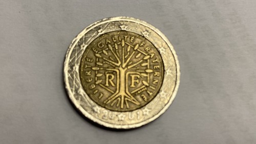 Moneta euro 2001 francia - 2,