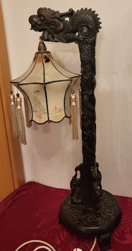 Antica lampada tavolo - lampada, da