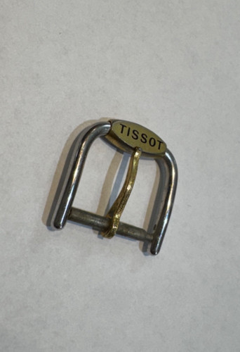 Fibbia tissot vintage - vintage, acciaio