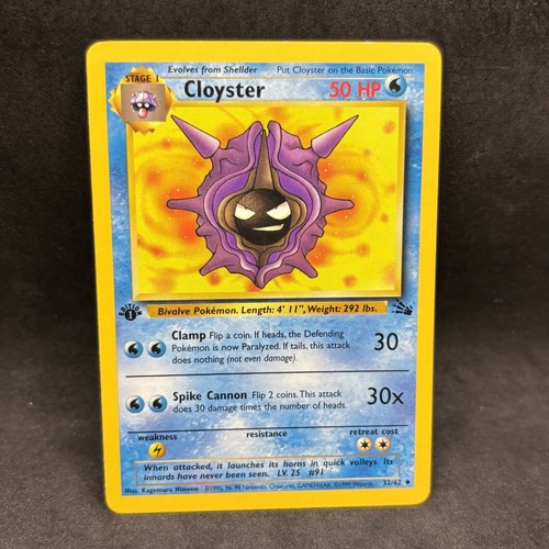 Pokemon tcg cloyster 32 62 - pokemon,
