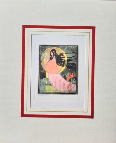 Stampa liberty incisione - liberty,