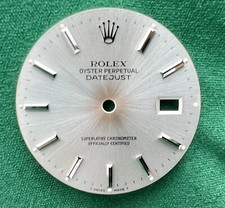 Authentic Rolex Silver