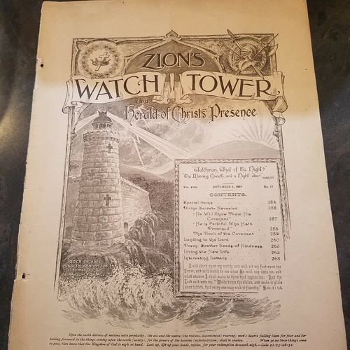 Zion watch tower - tower, september