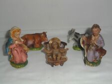 Presepe NATIVITA 5 PEZZI - ROVELLO - PASTA/CARTAPESTA SERIE 10 CM