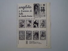 advertising Pubblicità 1965 BAMBOLA SEBINO ANGELITA