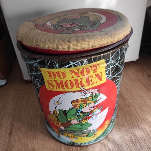 Pouf contenitore vintage - contenitore,