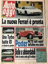 Rivista auto oggi 1987 - oggi,