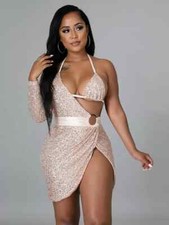 Mini abito donna sexy vestito