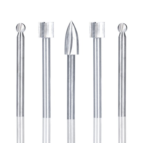 Set pezzi punte - 5, intaglio