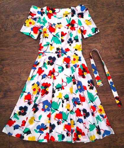 Abito midi vintage anni di - midi,