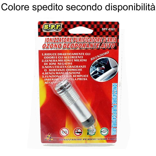 Ionizzatore auto presa