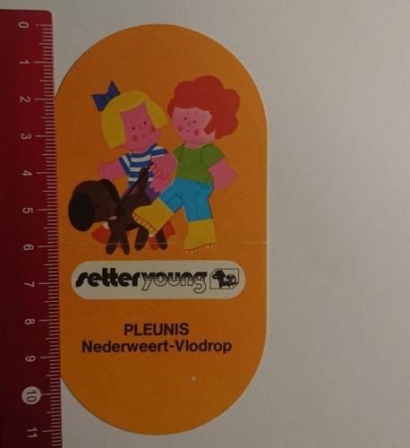 Adesivo sticker setter young - setter,