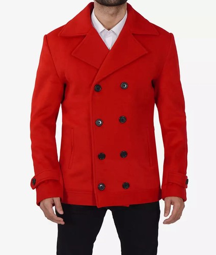 Cappotto doppiopetto lana