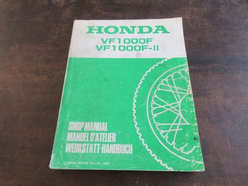 Honda vf1000f vf1000fii - honda,