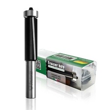 Fresa per rifilare gambo 8mm con cuscinetto sopra x legno MADE IN ITALY  Fraiser