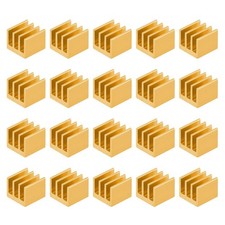 7x7x6mm Dorato Termico