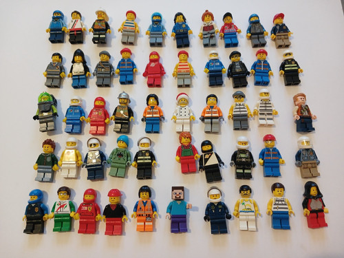 Lego lotto 50x minifig - lego:,