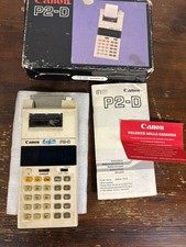 Canon P2-D Calculator Vintage