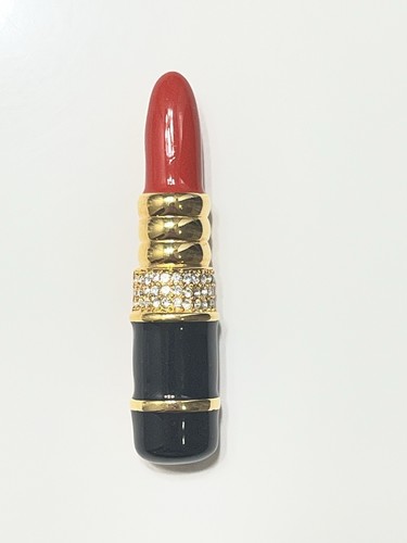 Spilla rossetto rosso kenneth - rossetto,