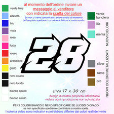 Numeri numero Corsa 28