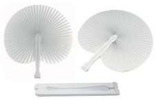 100 pezzi ventagli bianchi