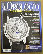 M2988 RIVISTA L'OROLOGIO N.148 LANGE & SOHNE SIHH BULGARI BREGUET ULYSSE NARDIN