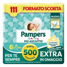 Pampers Baby Dry XL Taglia 6