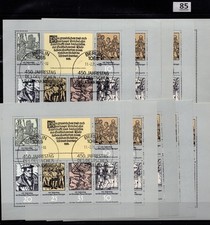 UH 10X GERMANIA - CTO - DDR - ARTE - PITTURA - CULTURA 