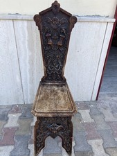 Sedia intagliata fine ’800