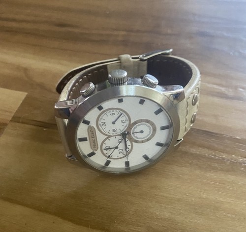 Cream silver marc ecko watch - silver,