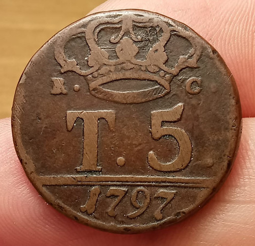 Napoli raro tornesi 1797 - raro,