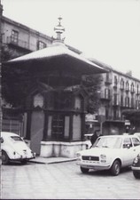 PALERMO anni '70 fotografia CHIOSCO VICARI PIAZZA MASSIMO 3