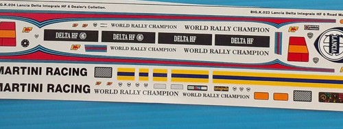 Decal lancia delta - lancia,