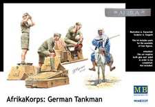 MW22 MASTERBOX 3559 CORPO D'AFRICA TEDESCO, SECONDA GUERRA MONDIALE EPOCA 1/35 FIGURINA