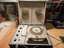 Giradischi stereo vintage RCA LH17 - Fonovaligia a valvole anni '60