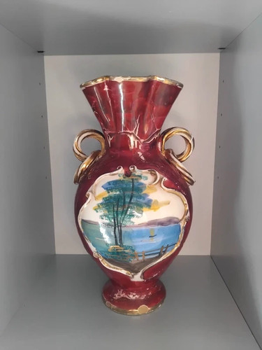 Vaso ceramica anni 60 - vaso,