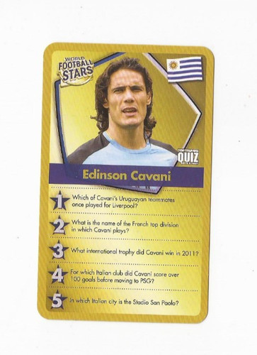Edinson cavani top trumps - top, ~