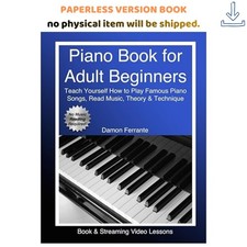 Piano Book for Adult
