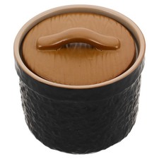  Ciotola Ceramicacon Coperchio Zuppiera Coccio Da Zuppa in Pentola Cucina Di