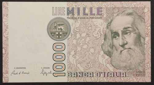 1000 lire 1988 fds - lire, 18/01/1988
